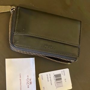 Coach zip key case (wallet)